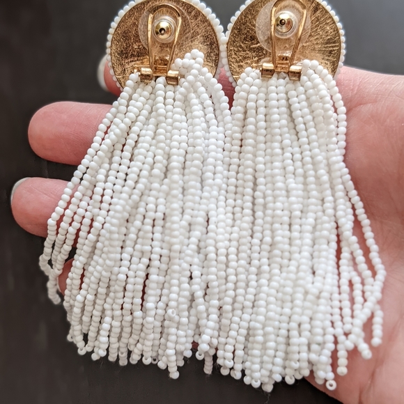 Olive + Piper Beaded Statement Earrings - Picture 8 of 8